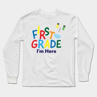 First Grade Back to school 2020 Long Sleeve T-Shirt